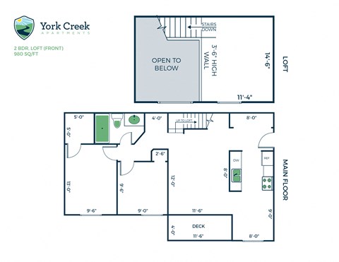 650 York Creek Drive NW 1-2 Beds Apartment, Loft for Rent - Photo Gallery 45